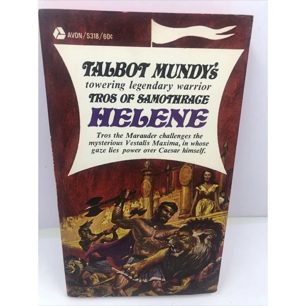 Talbot Maundy TROS OF SAMOTHRAGE  HELENE , Avon Book S318, 1967, Paper Back VG